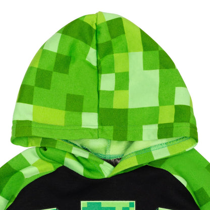 Minecraft Fleece Pullover Hoodie Little Kid to Big Kid Sizes (4-18-20)