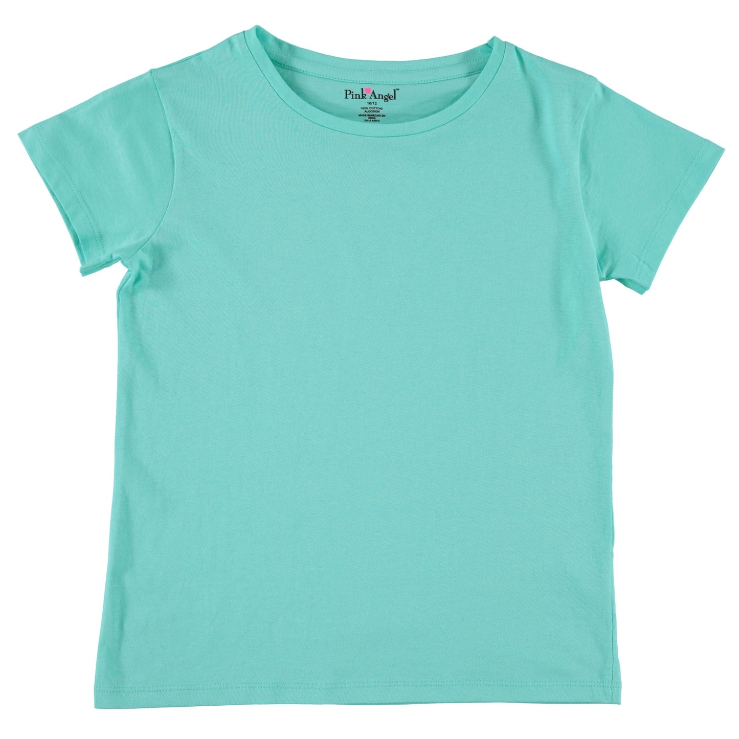 Pink Angel Girls' 8-Pack Cotton T-Shirts