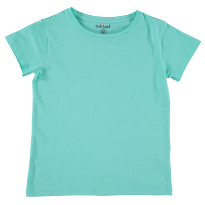 Pink Angel Girls' 8-Pack Cotton T-Shirts