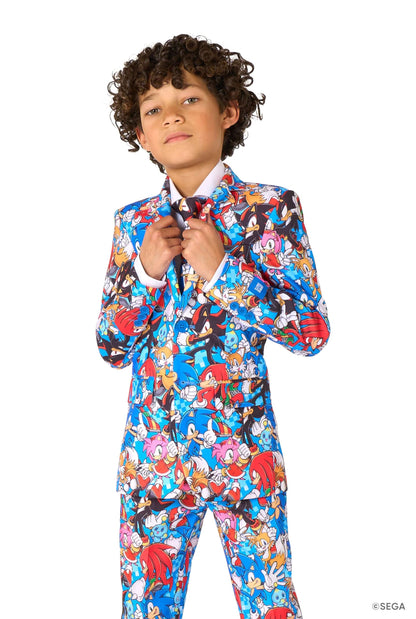 Opposuits Boys' Sonic the Hedgehog Suit Set
