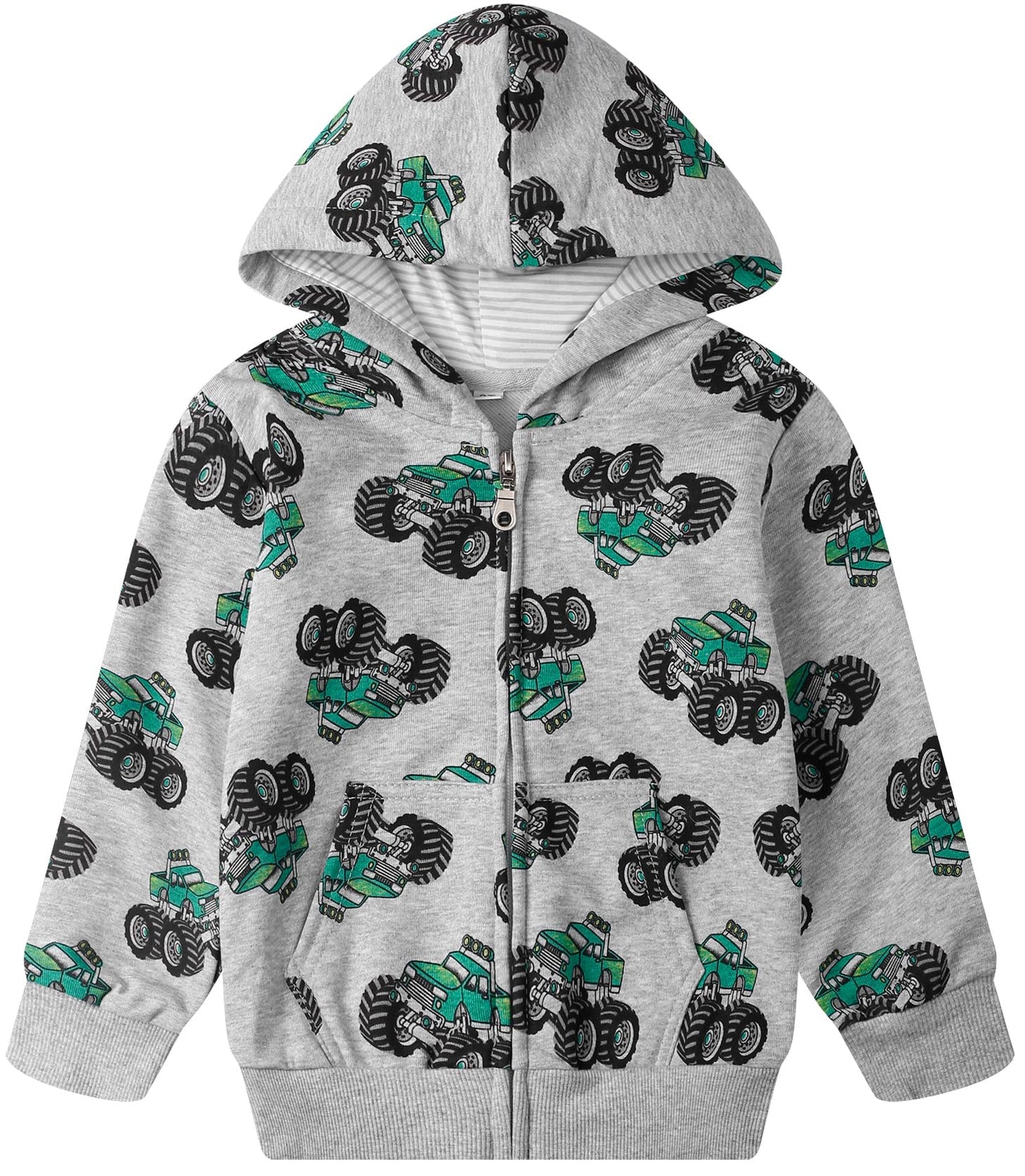 Popshion Toddler Boys' Dinosaur Hoodie Jacket