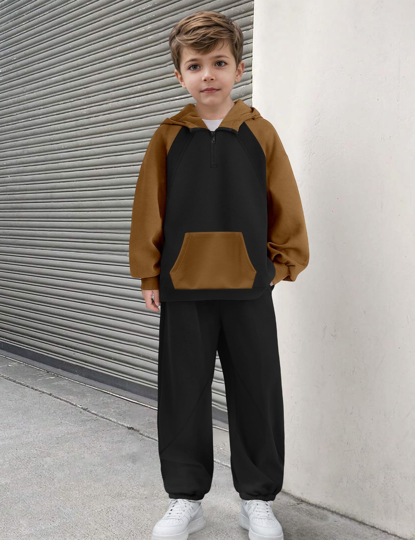 NECIOUS Boys' Sweatsuit Set
