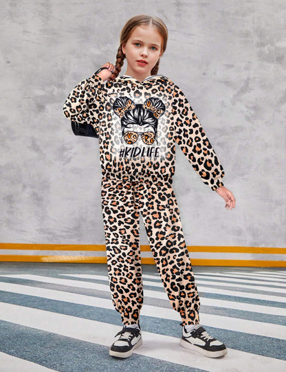 Toddler Girls' 2-Piece Tie Dye Sweatshirt & Pants Set