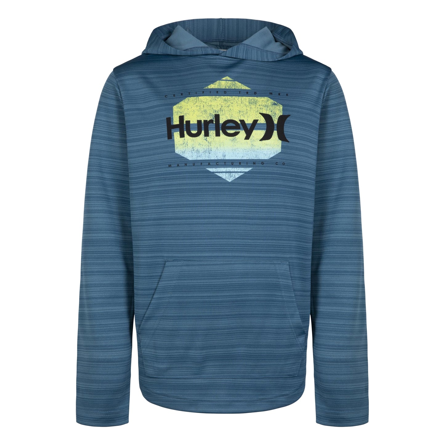 Hurley Boys' Long Sleeve Hooded Graphic T-Shirt
