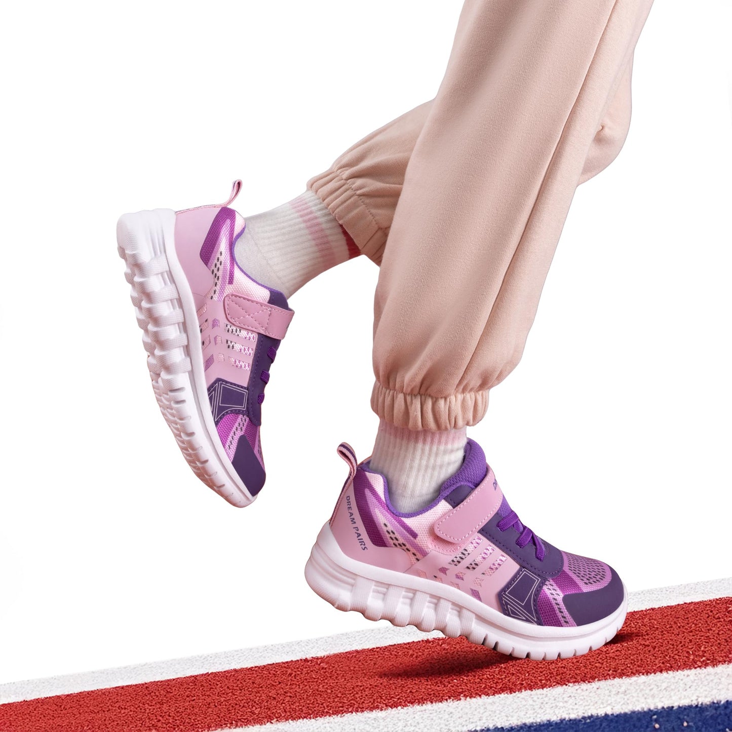 DREAM PAIRS Kids' EZ-On Athletic Sneakers