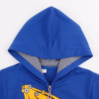 Popshion Toddler Boys' Dinosaur Hoodie Jacket