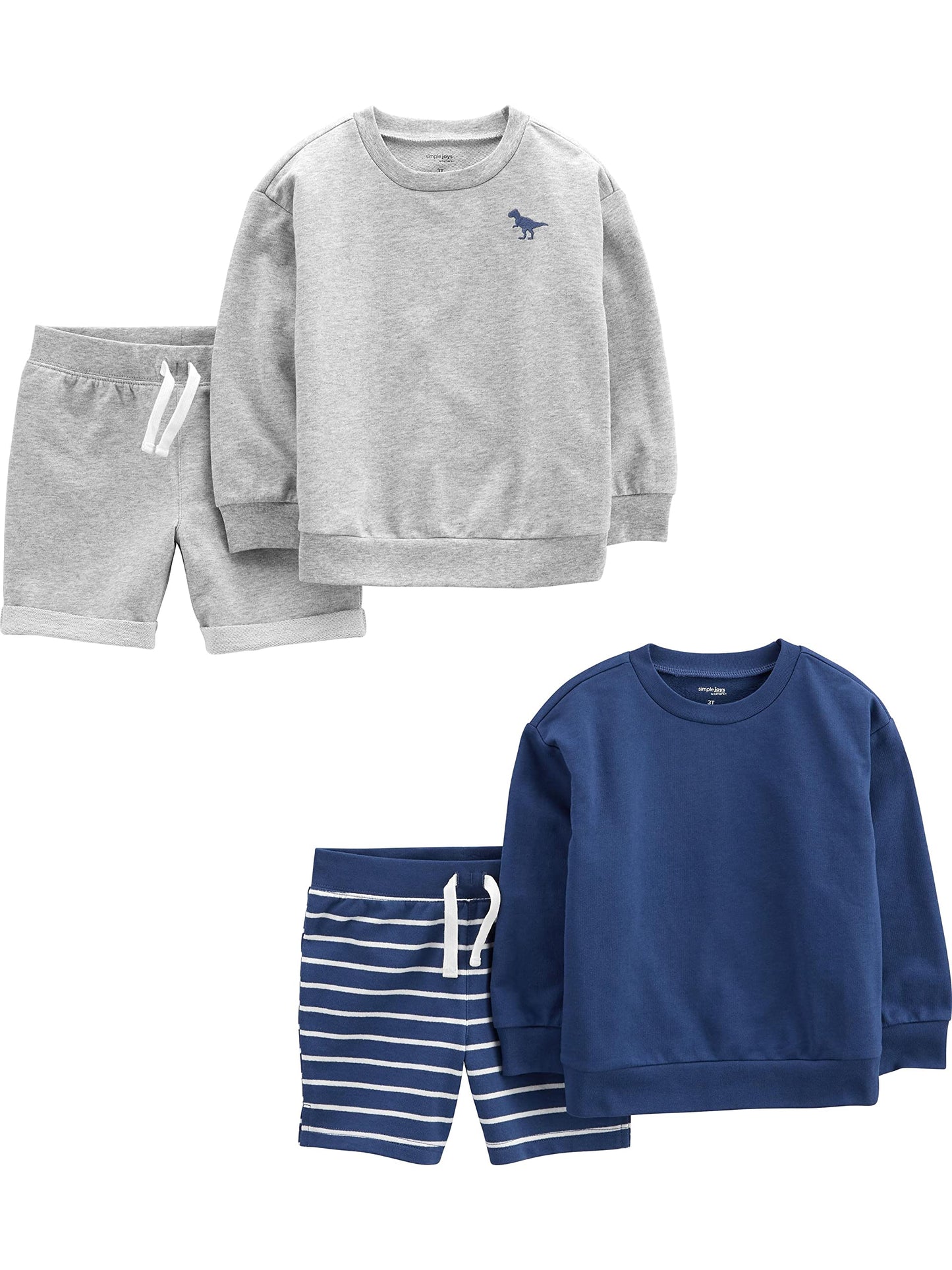 Simple Joys by Carter's boys 4-piece Sweatshirt Set
