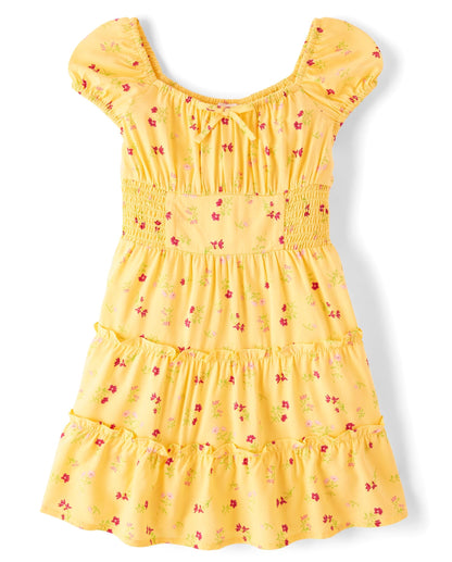 The Children's Place Girls' Smocked Summer Dress
