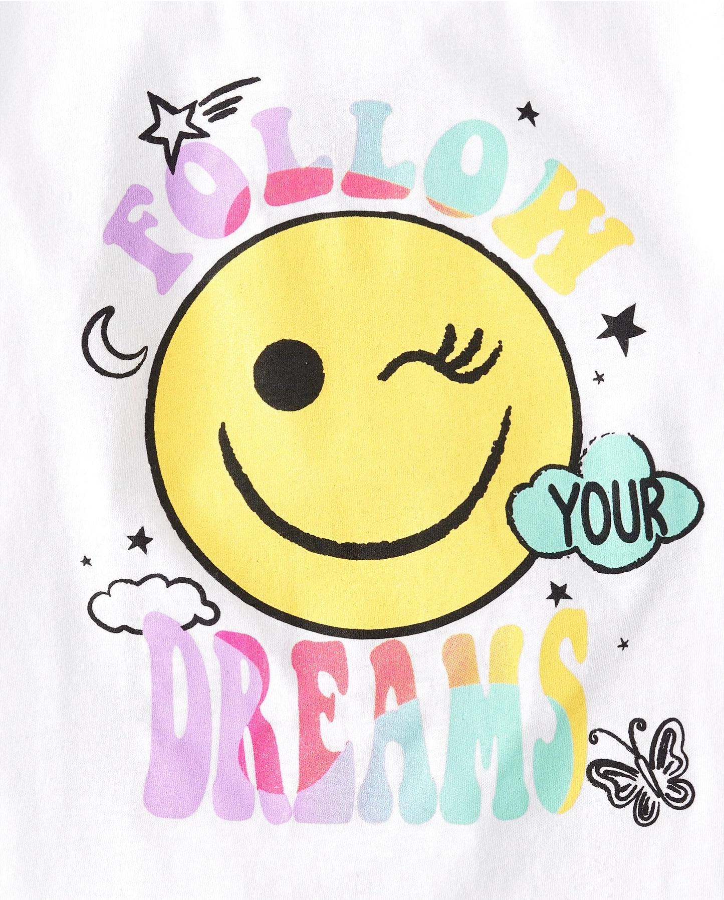 The Children's Place Girls' 5-Pack Graphic T-Shirts