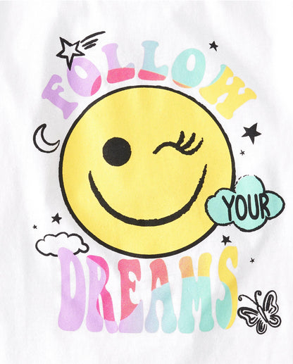 The Children's Place Girls' 5-Pack Graphic T-Shirts