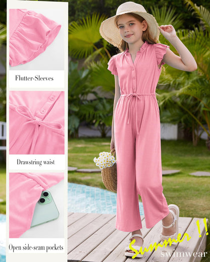 GRACE KARIN Girls Jumpsuit