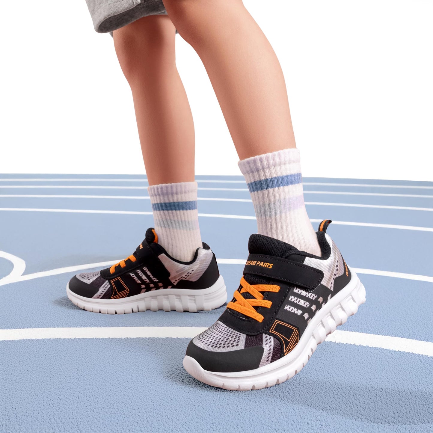 DREAM PAIRS Kids' EZ-On Athletic Sneakers