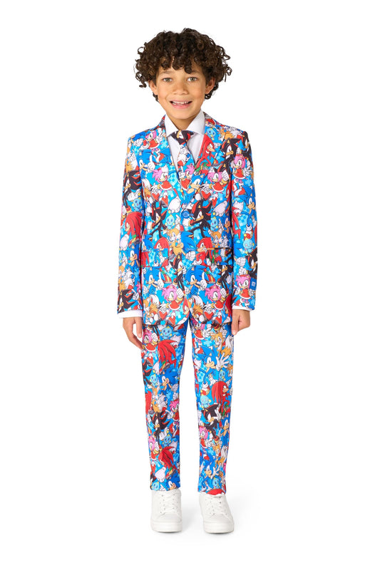 Opposuits Boys' Sonic the Hedgehog Suit Set