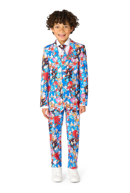 Opposuits Boys' Sonic the Hedgehog Suit Set