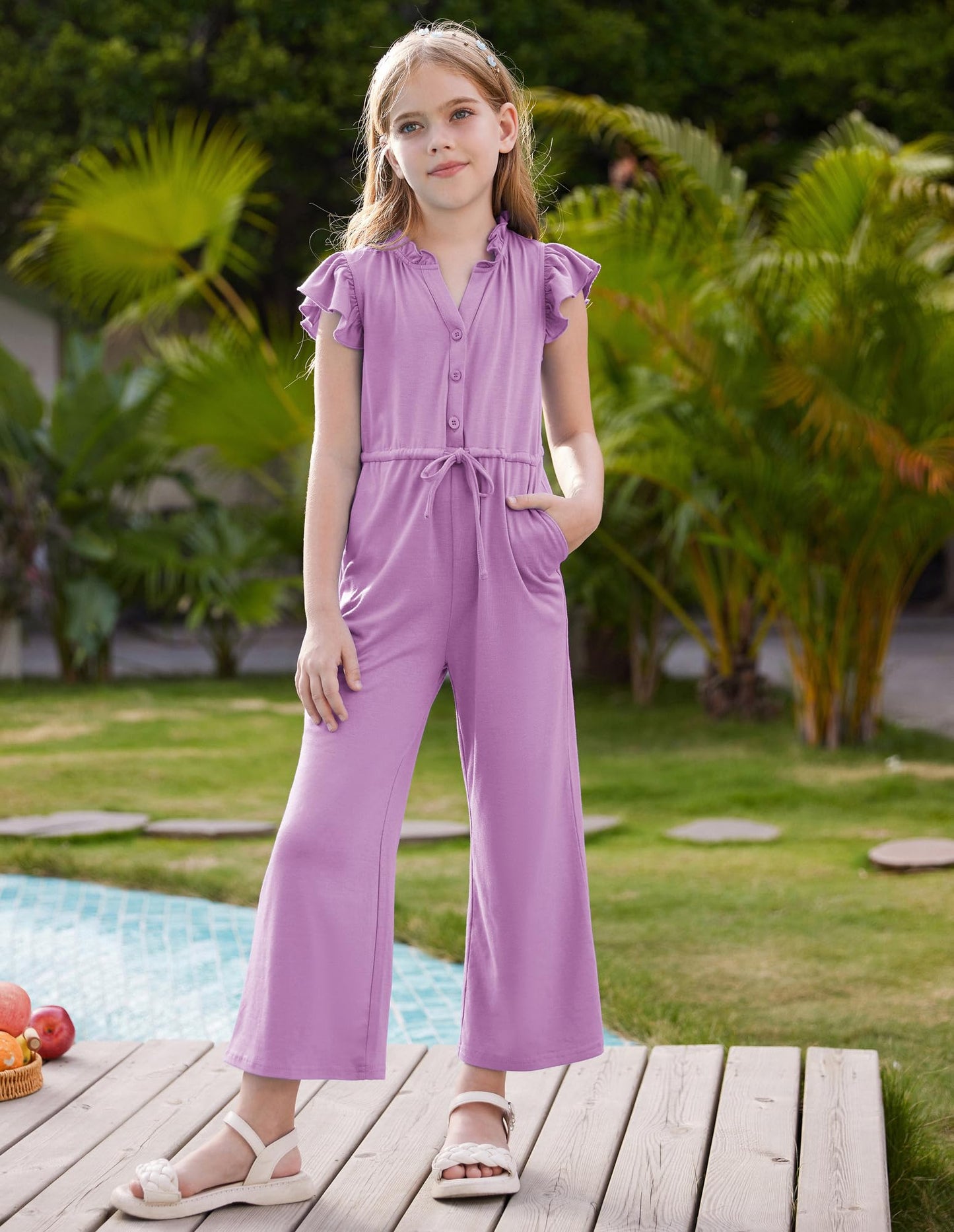 GRACE KARIN Girls Jumpsuit