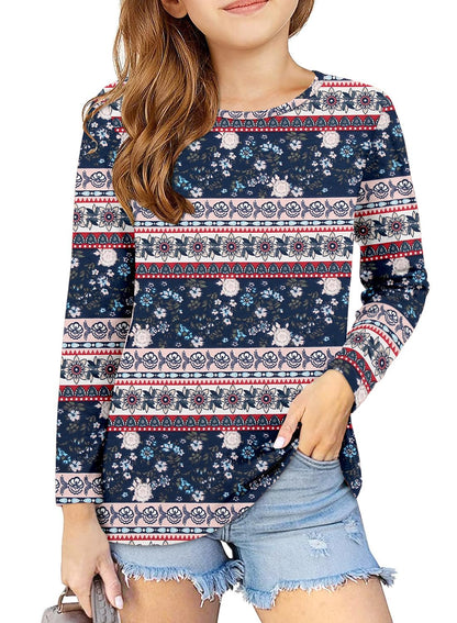 storeofbaby Girls' Long Sleeve Crewneck Top