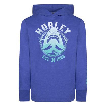 Hurley Boys' Long Sleeve Hooded Graphic T-Shirt
