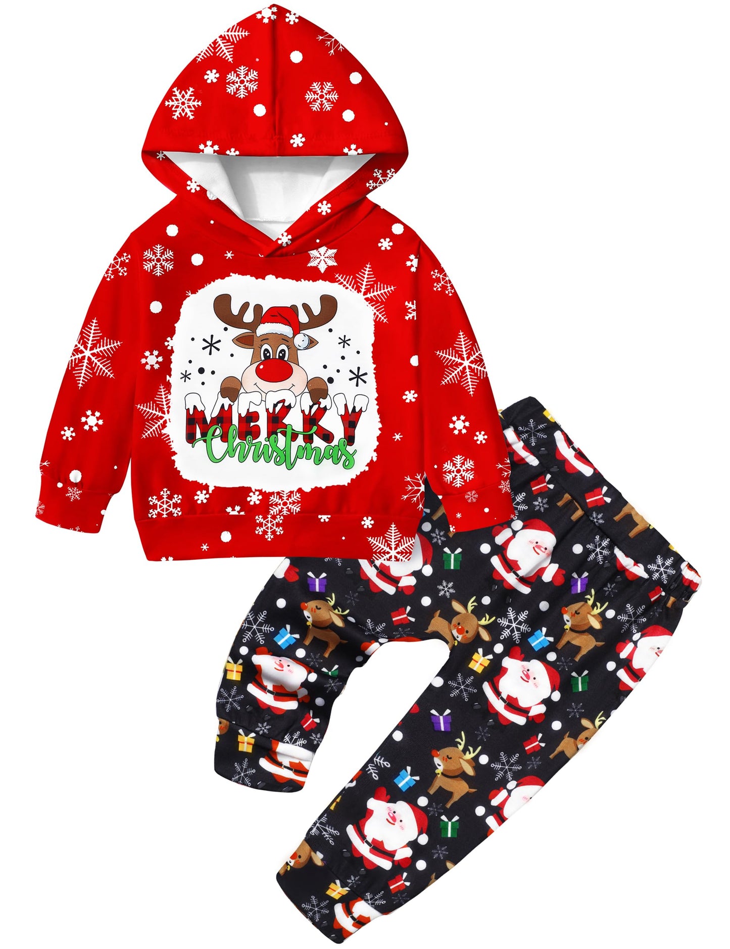 Toddler Girls' 2-Piece Tie Dye Sweatshirt & Pants Set