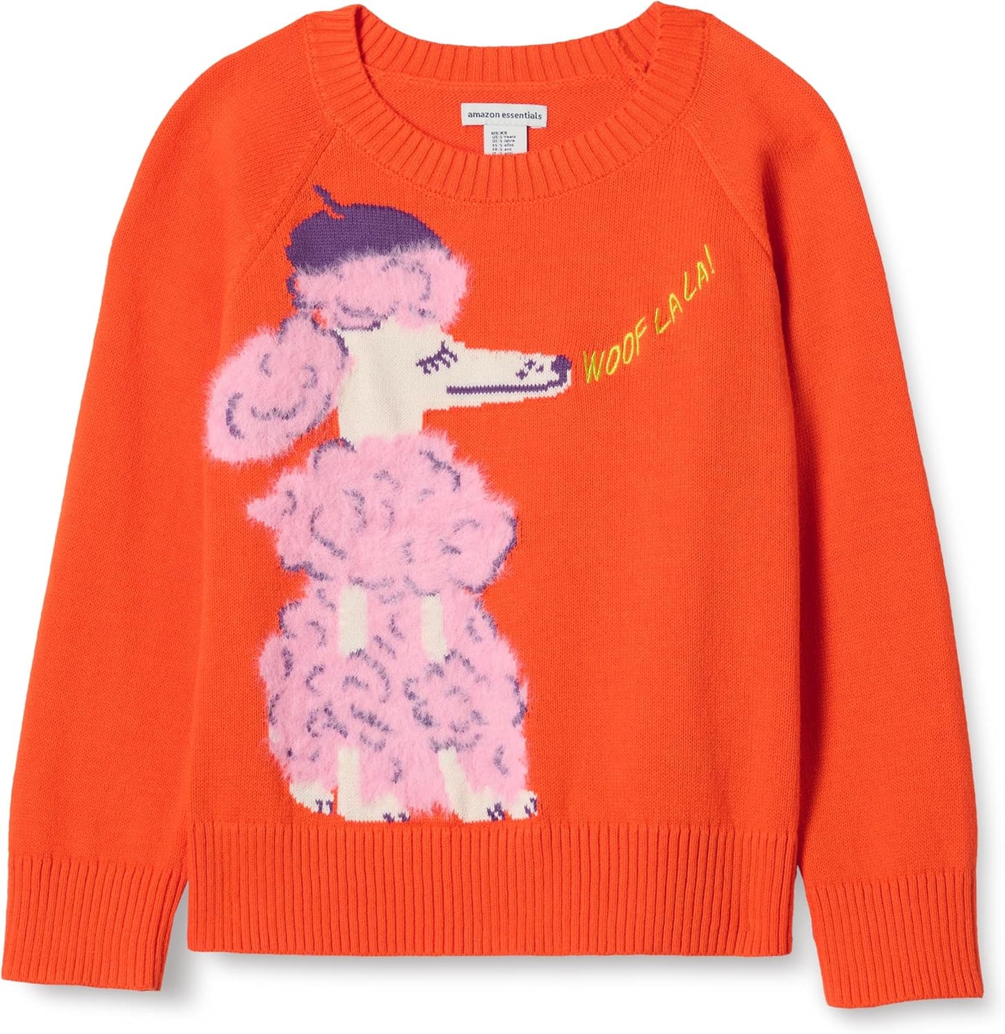 Amazon Essentials Girls' Pullover Sweater
