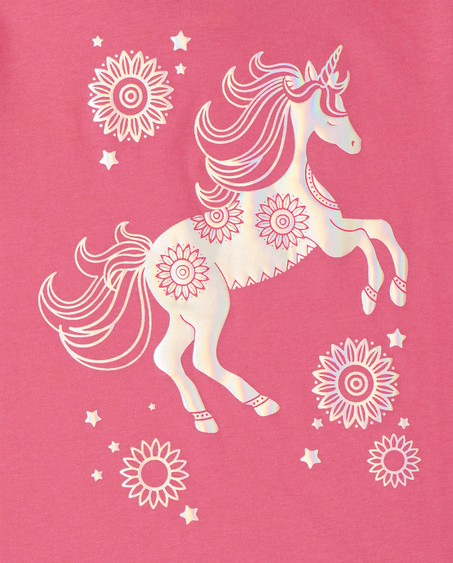 The Children's Place Girls Short Sleeve Graphic T- Shirt