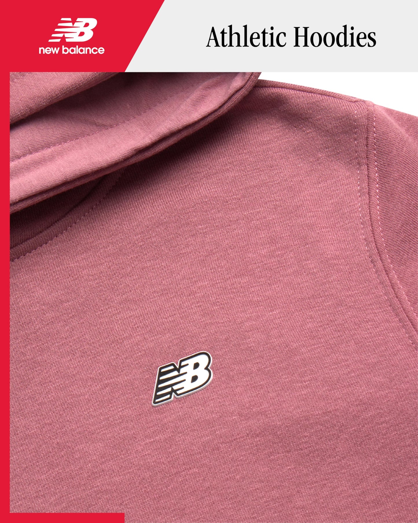 New Balance Boys' Cotton Fleece Hoodie