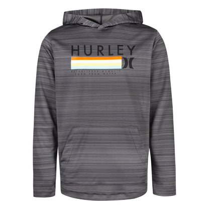Hurley Boys' Long Sleeve Hooded Graphic T-Shirt
