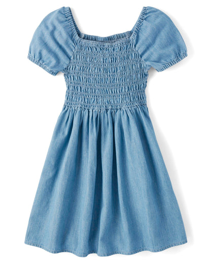 The Children's Place Girls' Smocked Summer Dress