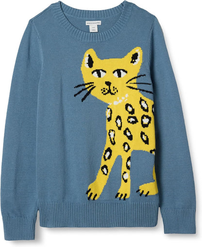 Amazon Essentials Girls' Pullover Sweater