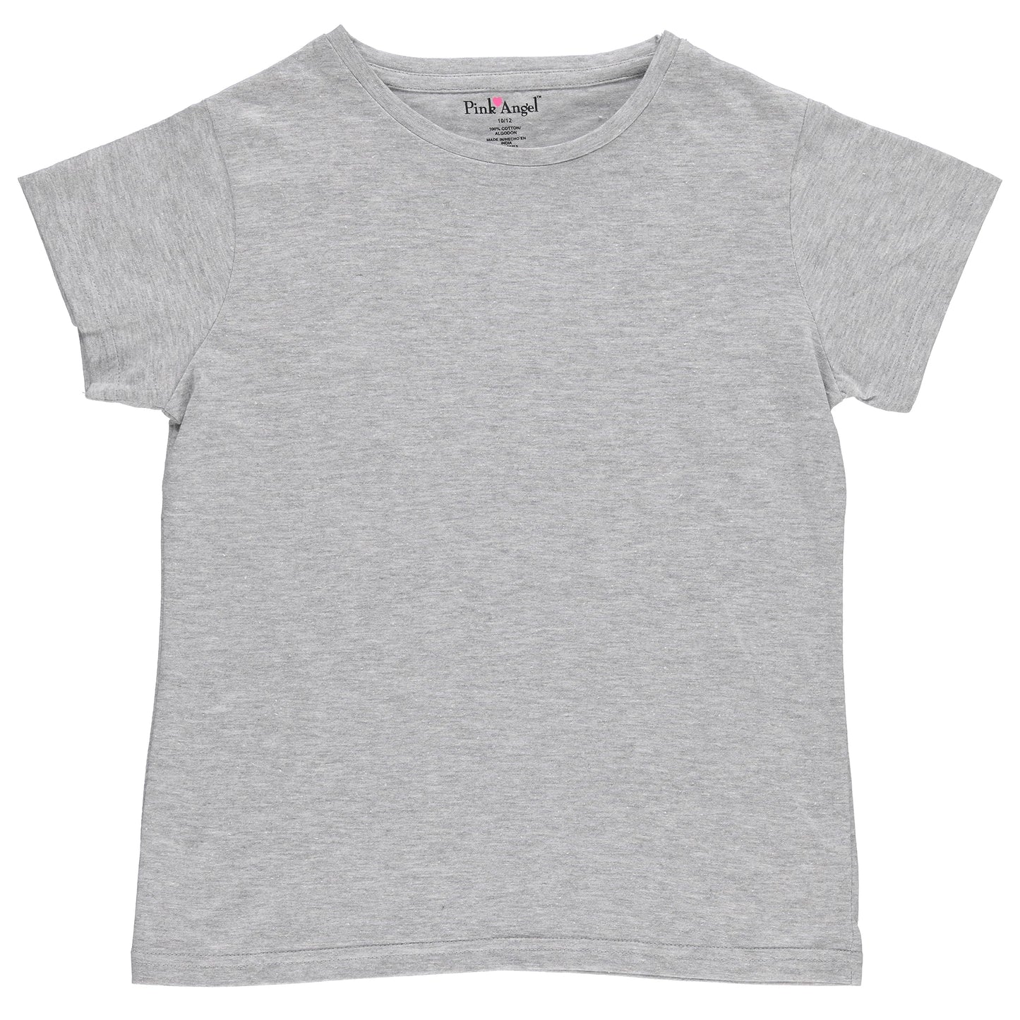 Pink Angel Girls' 8-Pack Cotton T-Shirts