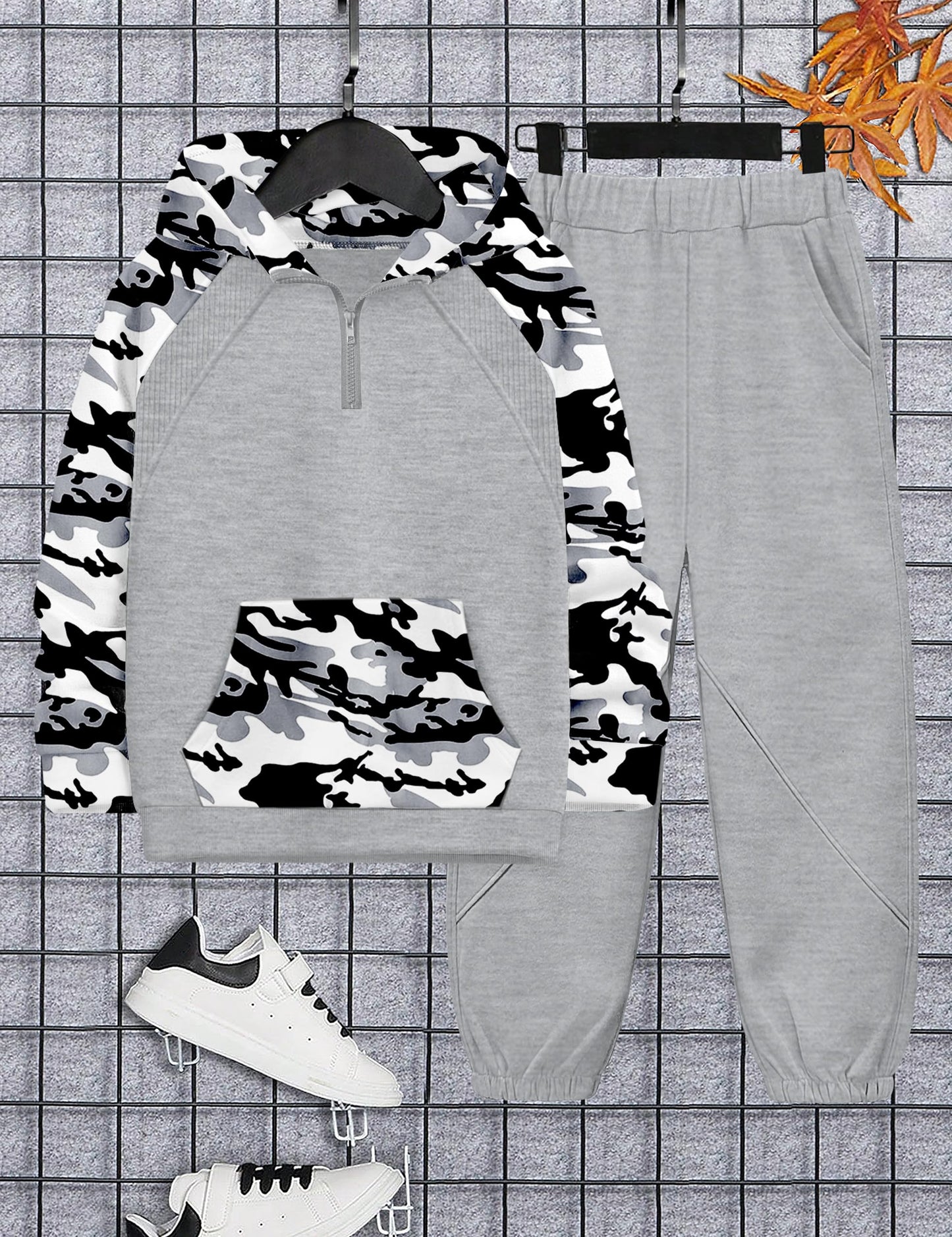 NECIOUS Boys' Sweatsuit Set