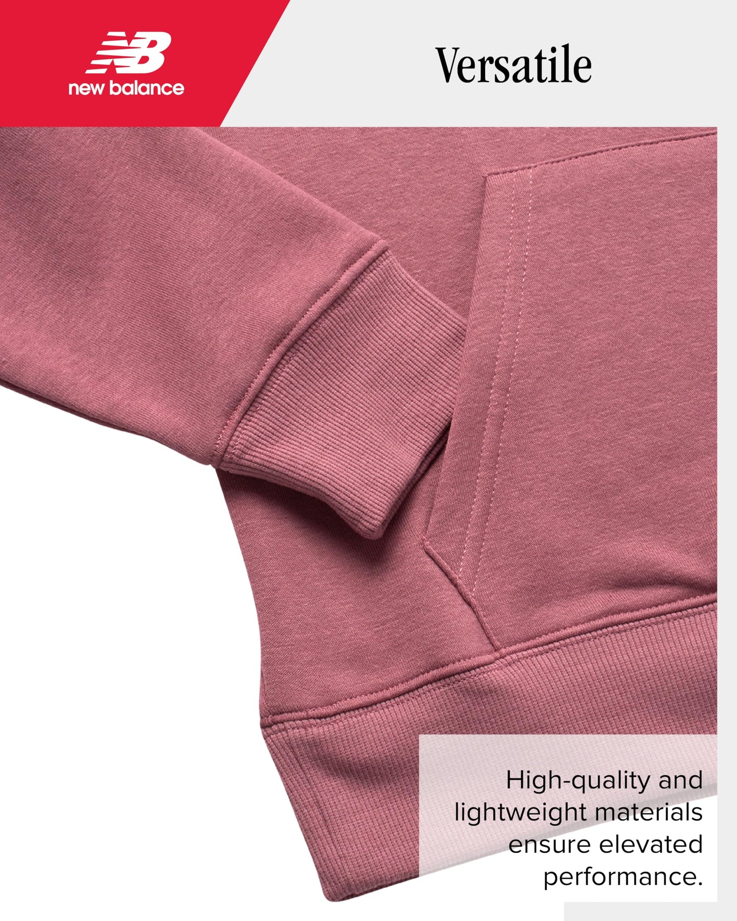 New Balance Boys' Cotton Fleece Hoodie