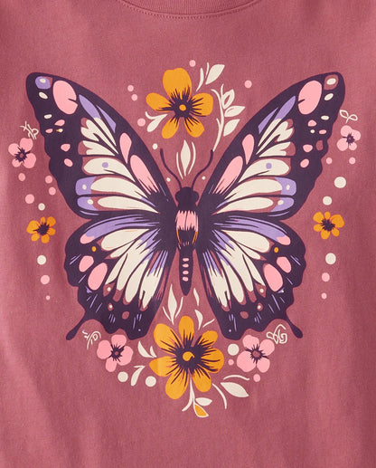 The Children's Place Girls' 2-Pack Graphic Tees