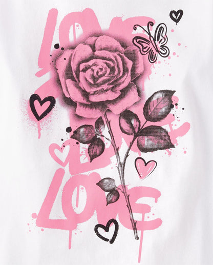 The Children's Place Girls' 2-Pack Graphic Tees