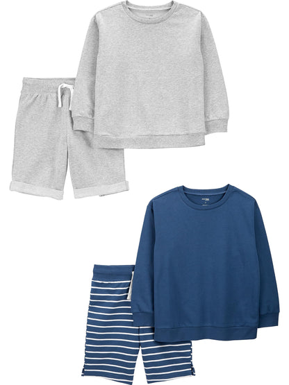 Simple Joys by Carter's boys 4-piece Sweatshirt Set