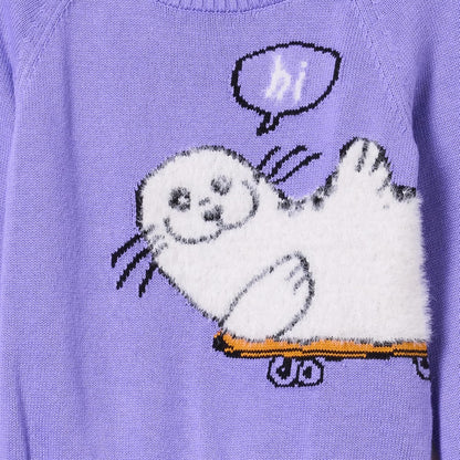 Amazon Essentials Girls' Pullover Sweater