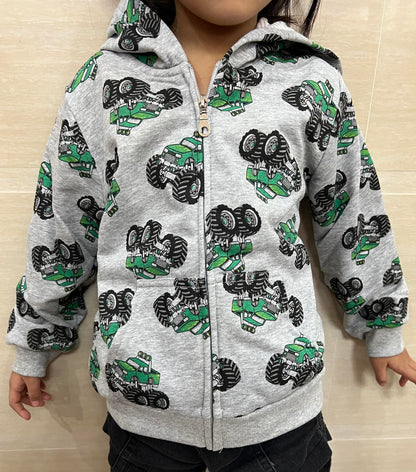 Popshion Toddler Boys' Dinosaur Hoodie Jacket