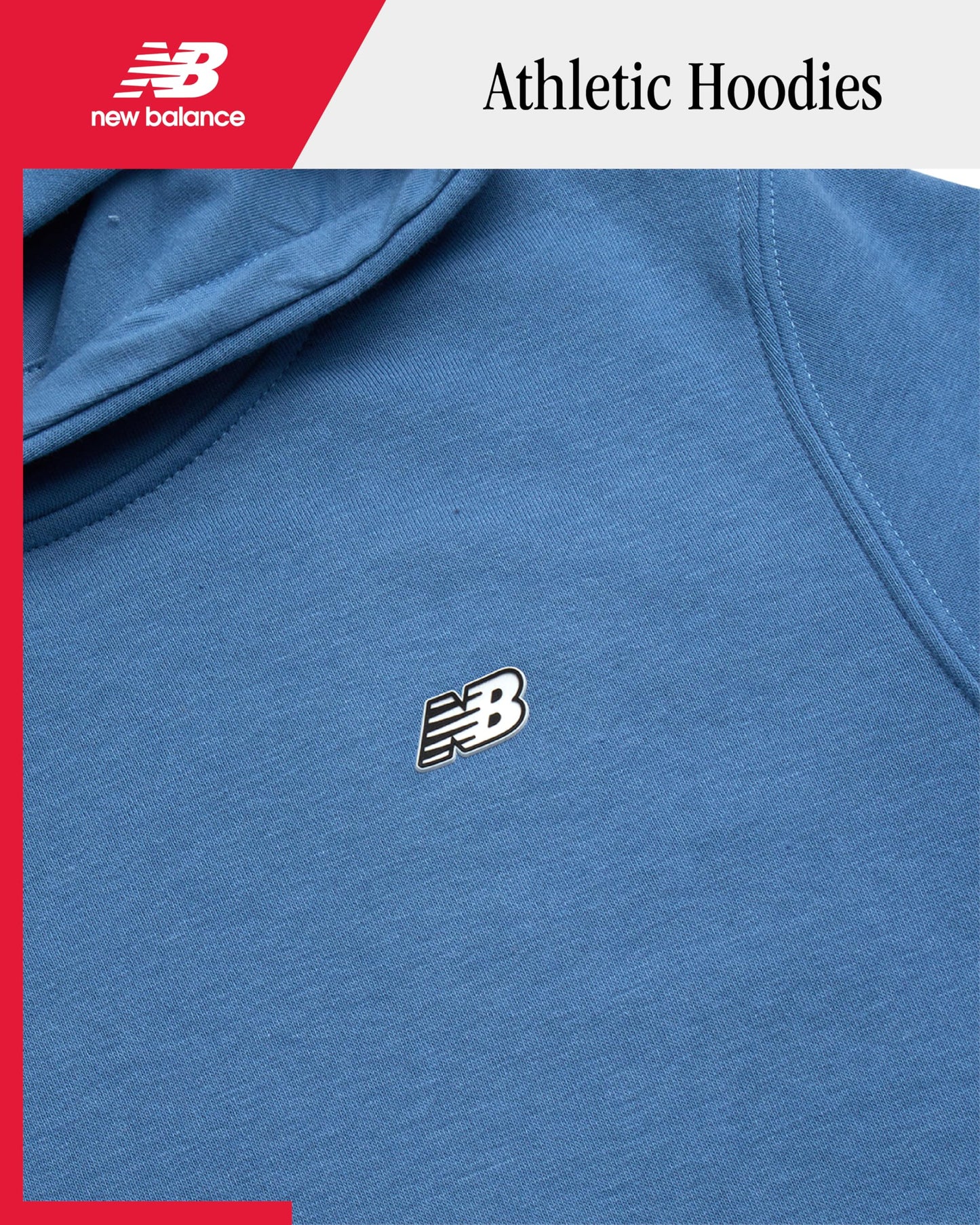 New Balance Boys' Cotton Fleece Hoodie