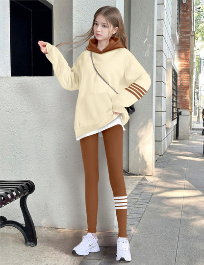 NECIOUS Girls' 2-Piece Hoodie & Leggings Set