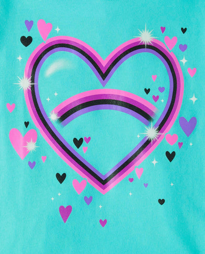 The Children's Place Girls' 5-Pack Graphic T-Shirts