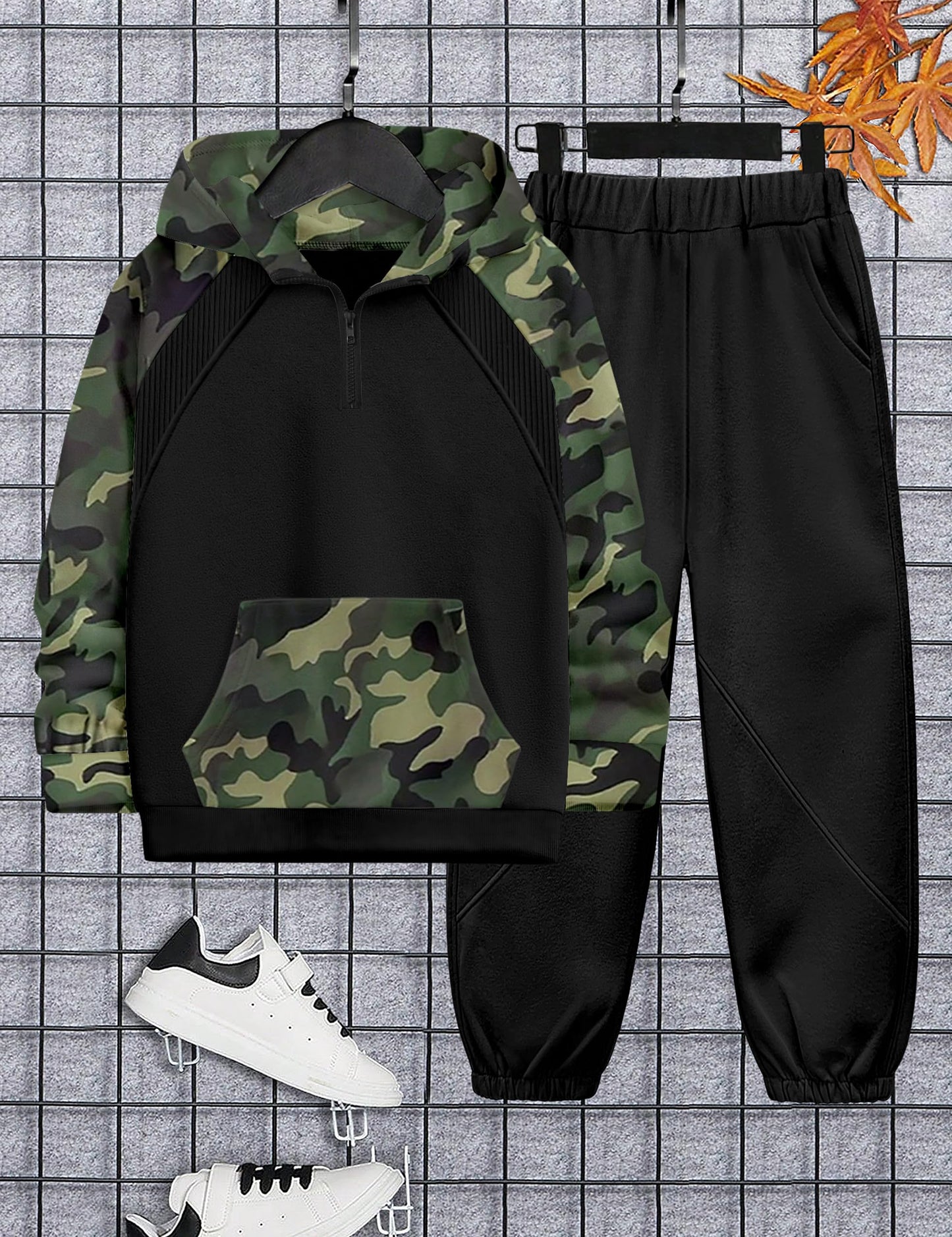 NECIOUS Boys' Sweatsuit Set