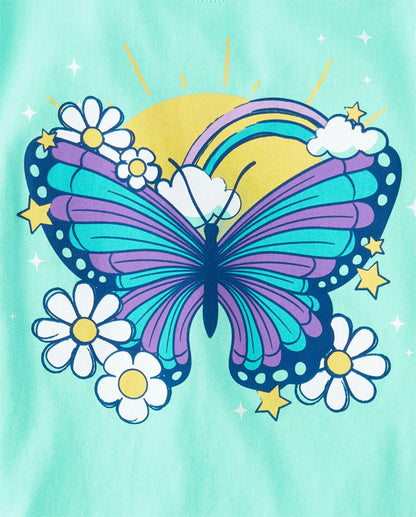 The Children's Place Girls' 5-Pack Graphic T-Shirts