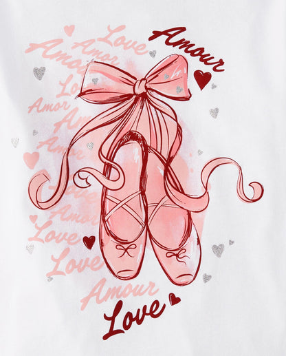 The Children's Place Girls' 2-Pack Graphic Tees