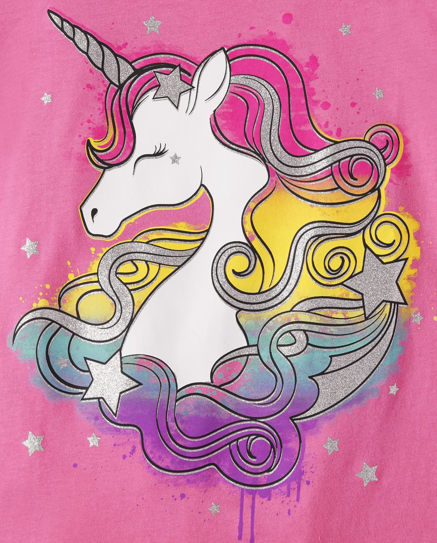 The Children's Place Girls Short Sleeve Graphic T- Shirt